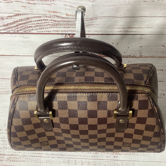 Louis Vuitton Damier Ebone Riviera MM Handbag - Picture 3 of 16